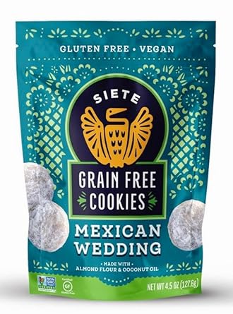 Mexican Wedding Cookies by Siete