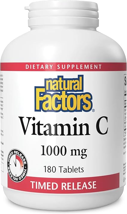 Vitamin C 1000mg Tablets by Natural Factors