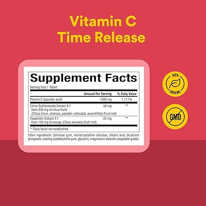 Vitamin C 1000mg Tablets by Natural Factors