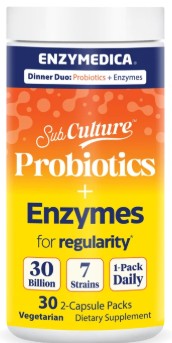 Probiotics Plus Enzymes For Regularity by Enzymedica