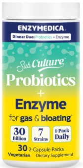 Probiotics Plus Enzymes For Gas And Bloating by Enzymedica