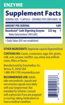 Probiotics Plus Enzymes For Gas And Bloating by Enzymedica