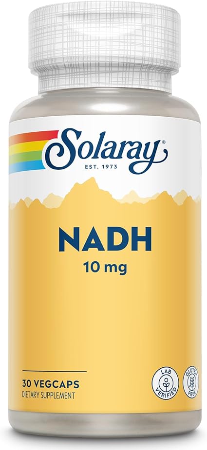 NADH 10mg Capsules by Solaray
