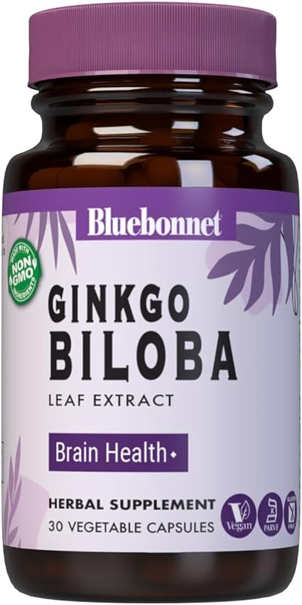 Ginkgo Biloba Extract Capsules by Bluebonnet