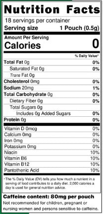 Energy Pouches Wintergreen by Grinds