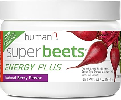 Super Beets Energy Plus Berry Powder by Humann