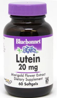 Lutein 20mg Softgels by Bluebonnet
