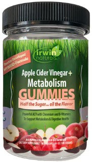 Apple Cider Vinegar + Metabolism Gummies by Irwin Naturals