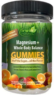 Magnesium + Whole Body Balance Gummies by Irwin Naturals