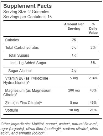 Magnesium + Whole Body Balance Gummies by Irwin Naturals