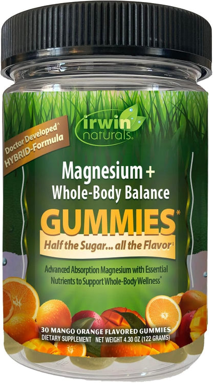 Magnesium + Whole Body Balance Gummies by Irwin Naturals