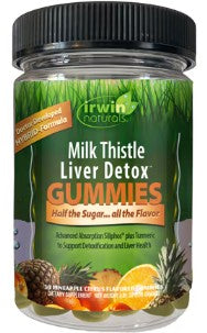 Milk Thistle Liver Detox Gummies by Irwin Naturals