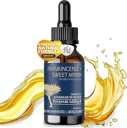 Frankinsence + Sweet Myrrh Therapeutic Rubbing Oil by Balm of Gilead