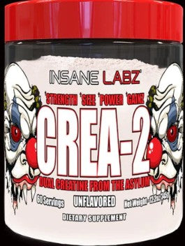 Crea-2 Unflavored Creatine by Insane Labz