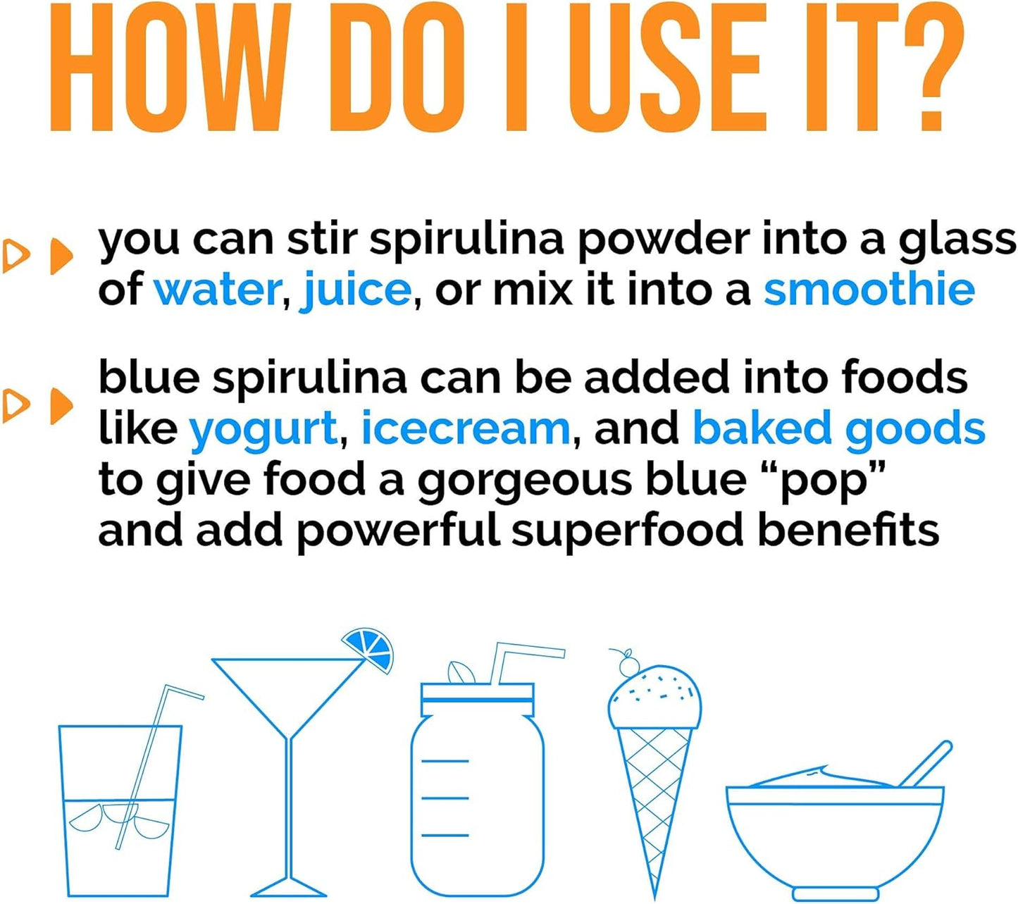 Organic Blue Spirulina Powder by Lone Star Botanicals