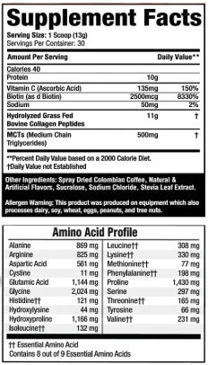 Collagen Peptides Caramel Macchiato by MuscleSport