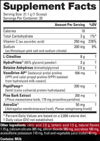 Bloodline Pump Blood Moon Cherry by NutraBio