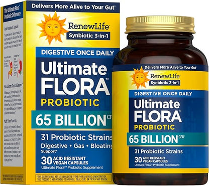 Ultimate Flora Probiotic Digestive Once Daily Capsules by Renew Life