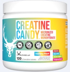 Creatine Candy Variety Pack Fizzy Chewable Tablets by Das Labs