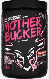 Mother Bucker PreWorkout Raspberry Candy Cane Special Edition by Das Labs