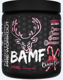 BAMF PreWorkout Raspberry Candy Cane Special Edition by Das Labs