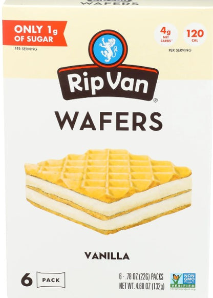 Vanilla Wafer Cookies by Rip Van Wafers