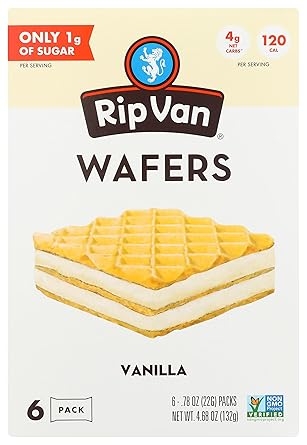 Vanilla Wafer Cookies by Rip Van Wafers