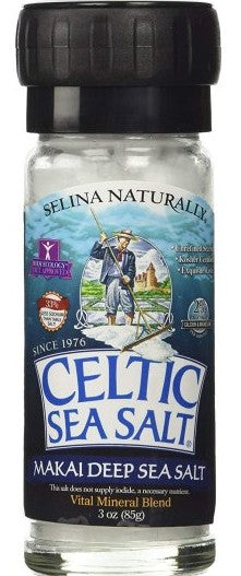 Makai Pure Sea Salt Grinder by Selina Naturally