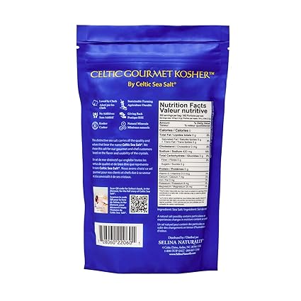 Celtic Sea Salt Gourmet Kosher by Selina Naturally