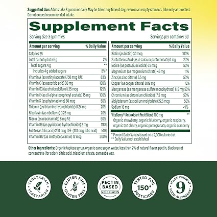 Men's Whole Body Multivitamin Gummies by MegaFood