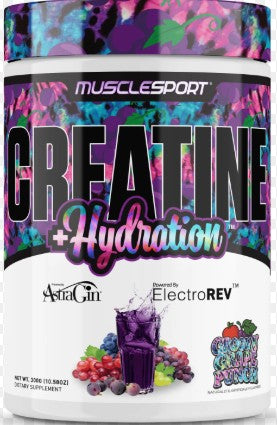 Creatine + Hydration Groovy Grape Punch by MuscleSport