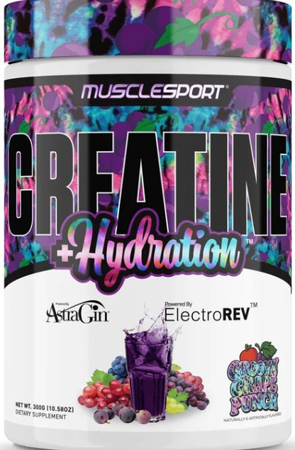 Creatine + Hydration Groovy Grape Punch by MuscleSport