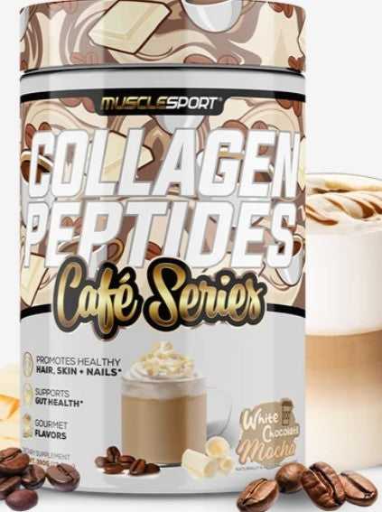 Collagen Peptides Cafe Series White Chocolate Mocha by MuscleSport