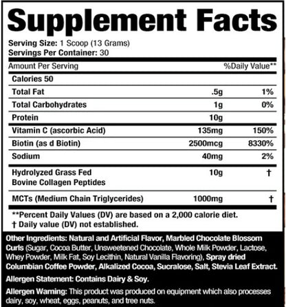 Collagen Peptides Cafe Series White Chocolate Mocha by MuscleSport