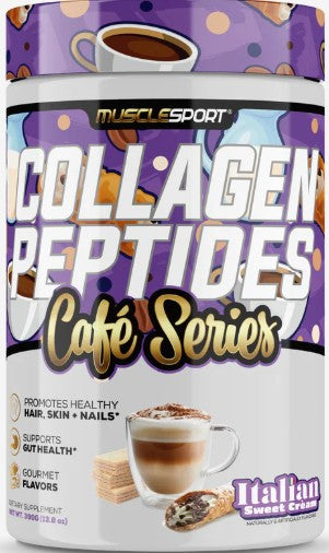 Collagen Peptides Cafe Series Italian Sweet Cream By MuscleSport