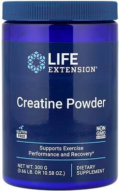 Unflavored Creatine Monohydrate Powder by Life Extension