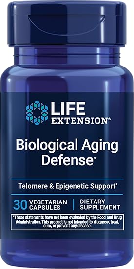 Biological Aging Defense Capsules by Life Extension