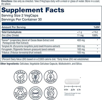 Testosterone Support Capsules by Solaray