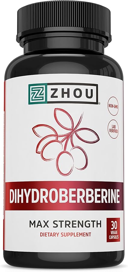 Dihydroberberine 100mg Capsules by Zhou