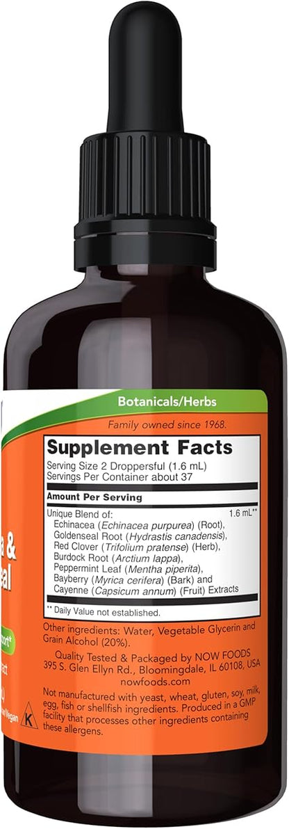 Echinacea Goldenseal Plus Tincture by Now Foods