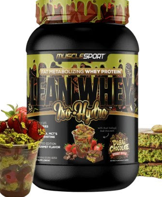 Lean Whey Dubai Chocolate Street Style by MuscleSport