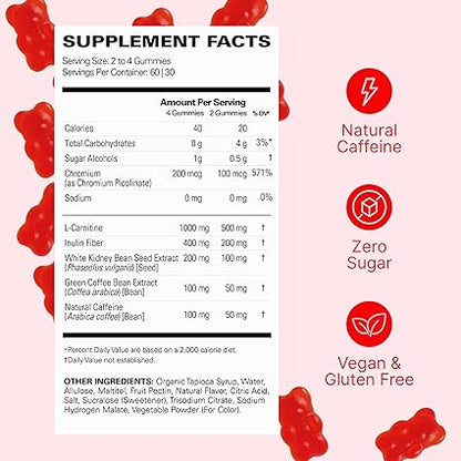 Oxyshred Gummies Juicy Strawberry by EHP Labs