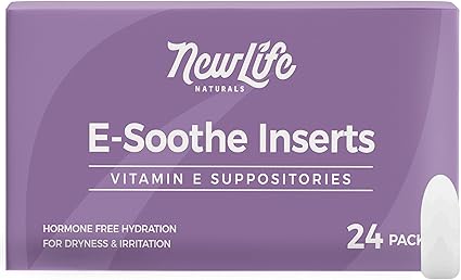 E-Soothe Vitamin E Vaginal Suppositories by New Life Naturals