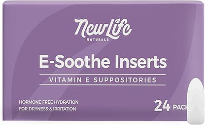 E-Soothe Vitamin E Vaginal Suppositories by New Life Naturals