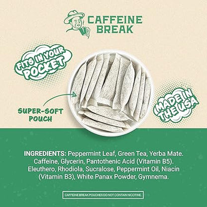 Caffeine Pouches Peppermint 50mg by ALP Supply Co