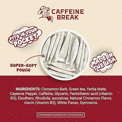 Caffeine Pouch Spicy Cinnamon 50mg by ALP Supply Co