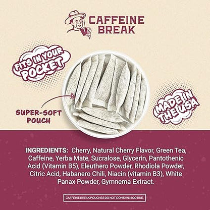 Caffeine Pouches Black Cherry 50mg by ALP Supply Co