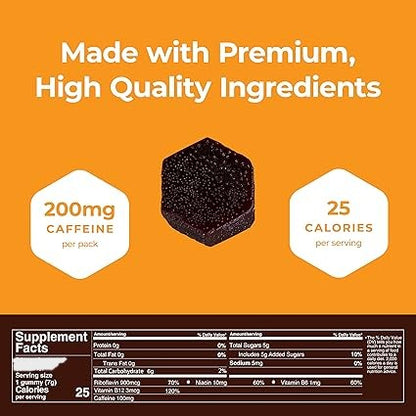 Mocca Shots Gummy Dark Chocolate Orange by Seattle Gummy Company