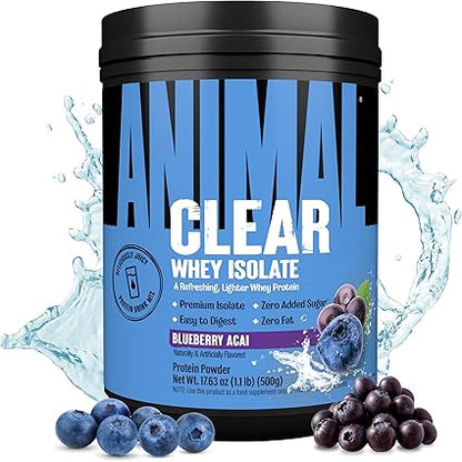 Animal Clear Whey Protein Blueberry Acai by Universal