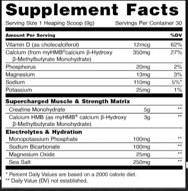 Animal Creatine HMB Unflavored Powder by Universal